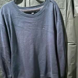 Tommy Hilfiger Blue Crew Neck Sweater for Casual Wear